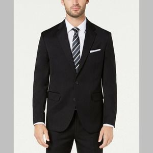 Dockers Men's Classic-Fit Black Suit Blazer Jacket